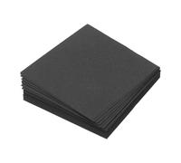 QUARKZMAN 100 fogli di carta per origami, 7 x 7 cm, carta pieghevole quadrata double face, 70 g/m², piccoli quadrati di carta per origami per artigianato, progetti di artigianato, regalo, colore nero