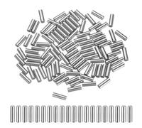 QUARKZMAN 100 Pcs 1.5mm x 6mm Spinotti In Acciaio Per Cuscinetti Spinotti Cilindrici Supporti Mensola Perno Asta Elementi Di Fissaggio Pioli Mensola In Metallo Diametro +/-0.02mm