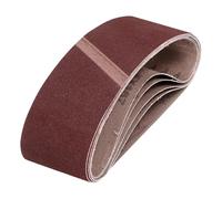 QUARKZMAN 100mm x 610mm Cinghie Da Levigatura, 5 Pcs 180 Grana Cinghia Abrasiva OssidoAlluminio Per Levigatrice Per LavorazioneLegno, LucidaturaMetalli, AffilaturaColtelli