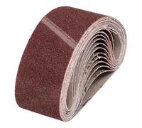 QUARKZMAN 100mm x 610mm CintureLevigatura, 20Pz 40 Grana OssidoAlluminio Cintura Abrasiva Per Levigatrice Per LavorazioneLegno, LucidaturaMetalli, AffilaturaColtelli