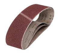 QUARKZMAN 100mm x 915mm Cinghie Di Levigatura, 3 Pezzi 40 Grana Cinghia Abrasiva In Ossido Di Alluminio Per Lavorazione Del Legno, Lucidatura Dei Metalli, Affilatura Dei Coltelli