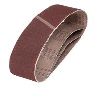 QUARKZMAN 100mm x 915mm Cinture Di Levigatura, 5 Pz 80 Grana Ossido Di Alluminio Cintura Abrasiva Per Levigatrice Per Lavorazione Del Legno, Lucidatura Dei Metalli, Affilatura Dei Coltelli