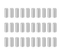 QUARKZMAN 100pcs Spinotti Cilindrici M3(3mm) x 8mm In Acciaio Inox 304 Supporti Per Scaffalature Aste Di Fissaggio Elementi Per Dispositivi Metallici Mobili In Legno Colore Argento