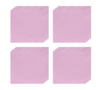 QUARKZMAN 100pz Fogli di Alluminio per Caramelle, 20cm x 20cm Fogli Barrette Cioccolato Carta Foglio Alluminio per Decorazione Confezioni Caramelle al Caramello (Rosa Chiaro, Griglia Fine)