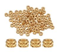 QUARKZMAN 100pz Inserti Filettati M2 Inserto in Ottone Termofissato M2x2mm, OD 3.5mm Dadi Zigrinati, Boccola Filettata Ottone per Stampa 3D Inserti Filettati Femmina Dadi