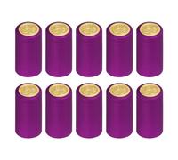 QUARKZMAN 100pz PVC Termorestringibile Capsules Vino Bottiglia Capsules Restringibile Cappuccio Avvolgi Restringibile Sopra Copertura per Vino Cantine e Casa Cucina Rosa Rosso 30x60mm