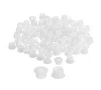 QUARKZMAN 100pz Tappi per Fori di Vite, 12mm(15/32") Dia Tappo Rotondi da Inserire a Pressione in Plastica Ripiani per Mobili Armadietti Credenze, Bianco