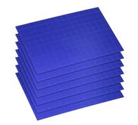 QUARKZMAN 1050pz Specchi Autoadesivi Mosaico Piastrelle, 10 x 10mm Mini Piastrelle Quadrate in Acrilico per Palla Discoteca Adesivi Creare Decorazioni Artigianali Palla Discoteca, Blu