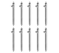 QUARKZMAN 10pcs Barra A Molla Larghezza 20mm Diametro 1.8mm Per Cinturino | Acciaio Inossidabile, Spilli Sostitutivi, A Sgancio Rapido, Orologio