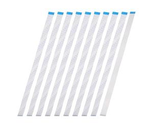 QUARKZMAN 10Pcs Cavo Piatto Flessibile FFC Ribbon Sottile, 40 Pin Passo 0.5mm Lunghezza 500mm (Tipo B) Per LCD Stampante 3D Fotocamera Laptop Audio