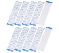 QUARKZMAN 10Pcs Cavo Piatto Flessibile FFC Ribbon Sottile, 50 Pin Passo 0.5mm Lunghezza 100mm (Tipo B) Per LCD Stampante 3D Fotocamera Laptop Audio