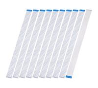 QUARKZMAN 10Pcs Cavo Piatto Flessibile FFC Ribbon Sottile, 50 Pin Passo 0.5mm Lunghezza 300mm (Tipo B) Per LCD Stampante 3D Fotocamera Laptop Audio
