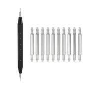 QUARKZMAN 10Pcs Kit Sgancio Rapido Barra A Molla Larghezza 14Mm Diametro 1.8Mm Perni Sostituzione Cinturino Orologio Perni Collegamento Cinturino Attacchi Orologio Con Strumento Rimozione