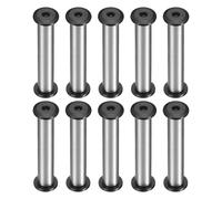 QUARKZMAN 10Pcs Viti Per Manico Di Coltello 6 X 35Mm M4 Torx Testa Svasata Acciaio Inossidabile Perno Cardine Per Coltello A Serramanico Viti Per Coltelli Ripiegabili Per Fissaggio