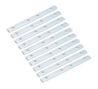 QUARKZMAN 10Pezzi 2020 Connettore Interno A rigo Retta Supporto Giunto, Per Profilo Alluminio T Slot 6Mm, 7 Pollici M5 Argento