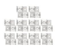 QUARKZMAN 10pz Cerniere a Doppia Azione 1,85" per Porte a Schermo Argento