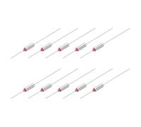 QUARKZMAN 10pz Fusibile Termico Temperatura in Metallo RY216 216 °C 420, 8 °F 15A 250V Fusibile Termico Interruzione per Motore Trasformatore Elettrico Apparecchiatura Industriale Domestica