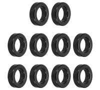 QUARKZMAN 10pz Nucleo Toroidale 23x36x13mm Ferro Ferrite Strozzatori Anello Potenza Toroidale Trasformatore a Stabilizzare Segnale Trasmissione Resistenza ElettroMagnetica Interferenza Nero