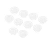 QUARKZMAN 10pz Occhielli in Gomma Diametro Montaggio 19mm ID 14mm H 13mm Guarnizioni Trasparenti Protezione Passacavi in Gomma per Cavi Tubi