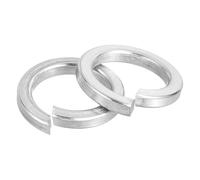 QUARKZMAN 10pz Rondella di Sicurezza a Molla, M20 Assortimento di Rondelle Sicurezza Divise Acciaio Inossidabile 304 per Viti Bulloni Dadi, Argento