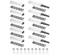 QUARKZMAN 10Pz Set Apri-Porta Pressione Mobili Con Testa/Base Magnetica