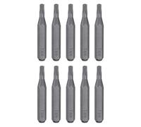 QUARKZMAN 10Pz T8H Punte Avvitatore Torx 5/32" Gambo Esagonale 28mm L | Acciaio S2, Magnetiche Stella Testa a 6 Punte, Inserti per Avvitatore Cacciaviti Elettrici e Manuali Riparazioni Precisione