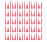 QUARKZMAN 110Pc 25GA Punta Cava Plastica A Forma Di Cono, TT Ago Smussato Per Dispensazione Ago Per Siringhe Plastica Punta Smussata Applicazione Colla Olio Industriale Colla