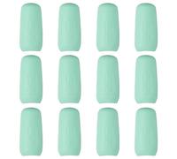 QUARKZMAN 12 Pezzi Coperture Per Bottiglie In Silicone Per Viaggio Coperture Per Articoli Da Toeletta Antiperdite Tappi Elastici Per Bottiglie Per La Maggior Parte Delle Per Borsa Verde