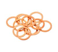 QUARKZMAN 12 Pz Guarnizioni Piane in Rame, 20x26x1.5mm Rame Guarnizioni Piane Metriche Aggiornate per Rondelle di Tenuta Idrauliche Viti Bulloni Dadi Riparazione Elettronica