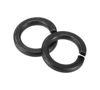 QUARKZMAN 120 Pcs Rondelle Di Bloccaggio 10.6mm ID 15mm OD 2.56mm Spessore | A Molla M10, Acciaio Al Carbonio, Per Viti Bulloni Fissaggi