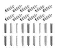 QUARKZMAN 120 Pcs Viti A Testa Cieca M3-0.5 X 8mm, 304 Acciaio Inossidabile A Punta Tonda Testa Allen A Guida Interna Esagonale Per Riparazioni Accessori Bagno Mobili Progetti Fai Da Te