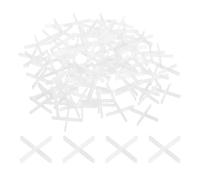 QUARKZMAN 1200Pcs Distanziatori 1mm 1/32" Forma A Croce Strumenti Bianco | Per Piastrelle Per Installazione Piastrelle Ceramiche