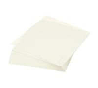 QUARKZMAN 125 Fogli Carta Origami Doppio Lato 6x6 Pollici (15x15cm) Foglio Quadrato per Progetti Artistici, Principianti, Decorazioni Regalo, Bianco Crema