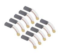 QUARKZMAN 12mm x 6mm x 4mm Carbonio Spazzola, Spazzola di Carbone di Ricambio 10 Pezzi Motore Carbonio Spazzola Carboncini Motore Elettrico per Utensili Elettrici