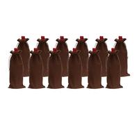 QUARKZMAN 12Pcs Sacchetti In Velluto Per Bottiglie Di Vino, Sacchetti