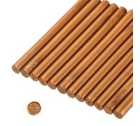 QUARKZMAN 12Pz Sigillo Ceralacca Bronzo e Oro, Pistola Colla, Asta Sigillo Cera, Adesivo Artigianale, Ceralacca per Timbro Ceralacca per Lettere, Inviti Nozze, Decorazione per Imballaggi