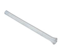 QUARKZMAN 13.78''X0.76'' Piegatrice a Molla per Tubo OD 3/4'' Piegatrice a Molla per Tubo Rame Piegatrice a Spirale per Tubo Rame Alluminio e Tubo Acciaio Parete Sottile Argento