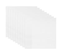 QUARKZMAN 15,7 x 15,7" Fogli per Disidratatore Silicone, 9pz Tappetino Antiaderente per Disidratatore Rete Riutilizzabile per Essiccatore Frutta per Essiccatore Frutta, Bianco