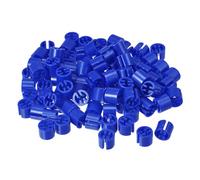 QUARKZMAN 150pz Etichette Vuote per Appendini, Adatte per Asta 3,5mm Clip per Appendini Dimensioni di Abbigliamento Etichette Colorate Codifica Colore per Appendini, Blu Scuro