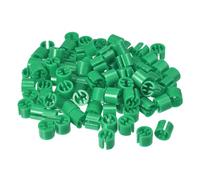 QUARKZMAN 150pz Etichette Vuote per Appendini, Adatte per Asta 3,5mm Clip per Appendini Dimensioni di Abbigliamento Etichette Colorate Codifica Colore per Appendini, Verde
