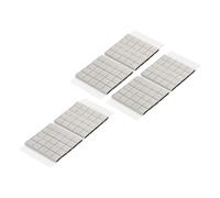 QUARKZMAN 150Pz Faraday Tessuto Conduttivo in Schiuma Tessuto Schermante per Elettrodi in Schiuma 10x10x3mm con Supporto Adesivo Striscia Adesiva per Tv Lcd del Computer