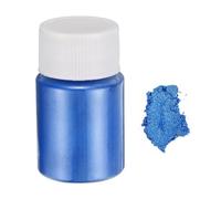 QUARKZMAN 15g/0,5oz Polvere Mica Naturale Polveri Pigmenti Resina Epossidica per Resina Colata Vernice Auto Coloranti Arti Mestieri Fai Da Te, Blu Brillante
