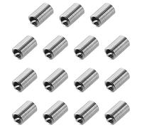 QUARKZMAN 15Pz Inserti Filettati a Filo 5/16-18 UNC 3D(15/16") 304 Acciaio Inossidabile Inserti Filettati Filo Inserto di Riparazione Filettatura Filettata a Spirale