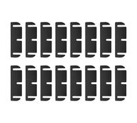 QUARKZMAN 16Pcs Cunei Per Cerniere Porte 3.5"x 1.1"Distanziali PVC Per Cerniere Piastra Di Riempimento Kit Di Riparazione Regolabile Per Colmare Interstizi In Porte Interne E Ante