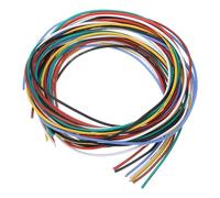 QUARKZMAN 18 Calibro Silicone Filo Elettrico 18AWG Cavo Elettrico Filo Trefolo Flessibile Cavi Stagnato Rame Cavo Bobina 7 Colore 1,5 M/4,92 piedi per Auto Modello Elettrodomestic 7pz