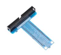QUARKZMAN 1pz Scheda di Espansione a T Assemblata con 80 Pin T Tipo Breakout per Raspberry Pi, Pi B+, Blu