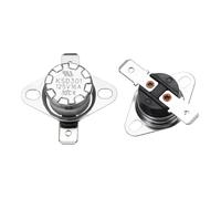QUARKZMAN 2 Pcs Termostato KSD301 30°C/86°F 16A Normalmente Aperto N.O Interruttore Termico A Scatto Regolabile Per Microonde, Forni, Macchine Da Caffè, Materiale Bachelite