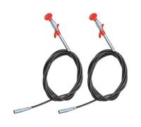 QUARKZMAN 2 Pezzi Artiglio Flessibile Per Raccolta Strumento Di Presa Diametro 0.47" 79" 4 Artigli In Acciaio Inox Gancio Per Pulizia Sblocco Lavandino Fogna Pulitore