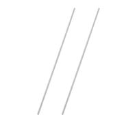 QUARKZMAN 2 Pezzi Barra Rotonda In Acciaio 2.7mm Diametro HSS Barra Tornio Utensile 200mm Lunghezza Per Albero Ingranaggio Trapano Torni Macchina Foratura Asse Miniature Perno Cilindrico