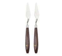 QUARKZMAN 2 Pezzi Coltello Pittura Strumento 2.44 X 0.87 Rosso/Argento